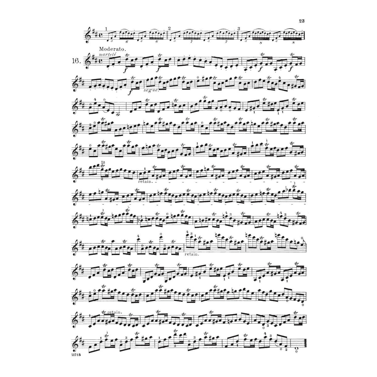 Kreutzer - 42 Studies or Caprices Violin Sheet Music for Intermediate to Advanced Players Schirmer Library of Classics Volume 230