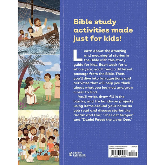 Bible Study Workbook for Kids: Lessons, Activities, Quizzes, and Questions to Deepen Your Faith