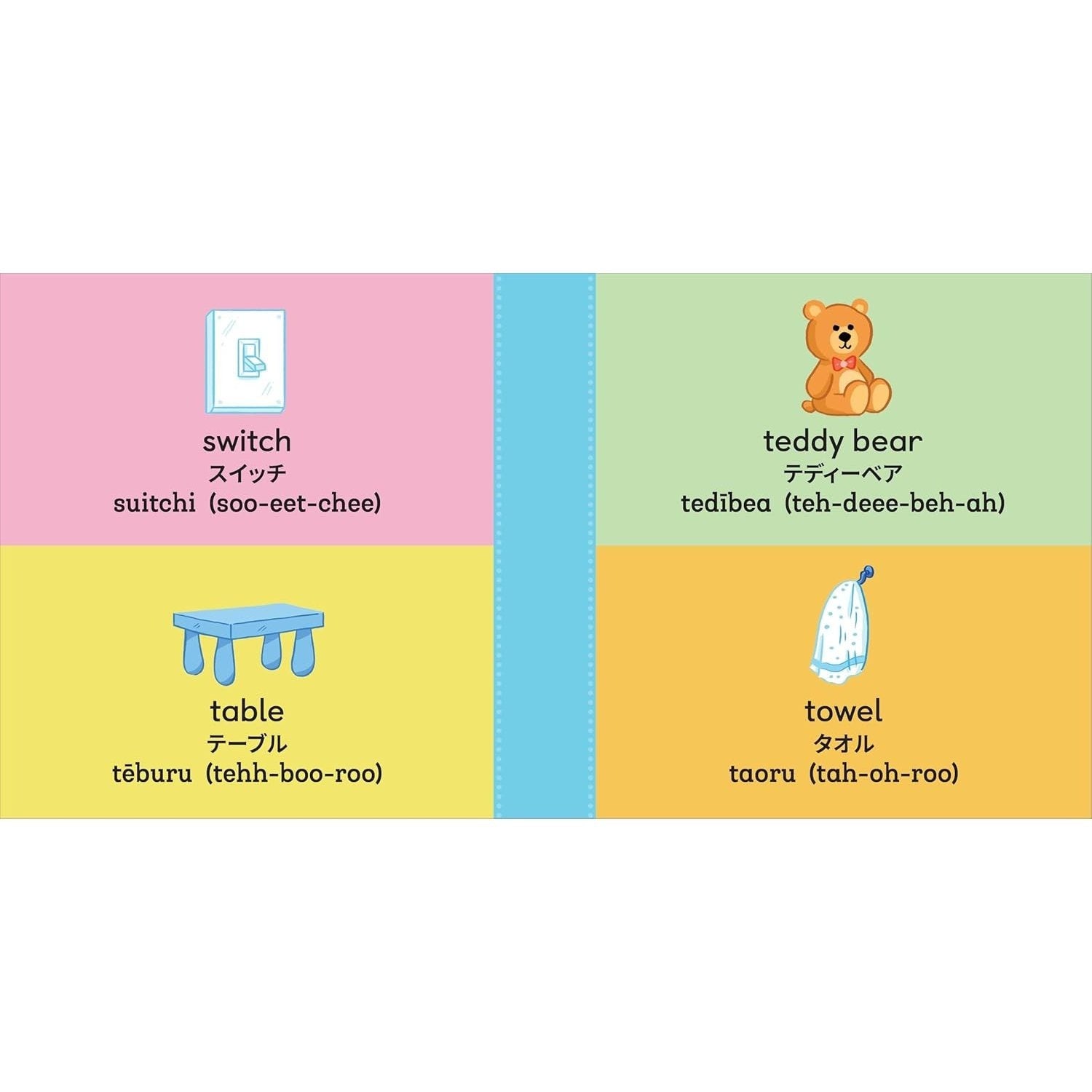 100 First Words for Toddlers: English-Japanese Bilingual: 幼児の初めての言葉 100 (100 First Words) (Spiral Bound)