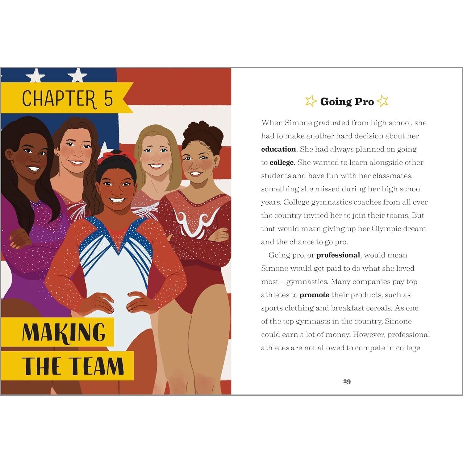 The Story of Simone Biles: An Inspiring Biography for Young Readers