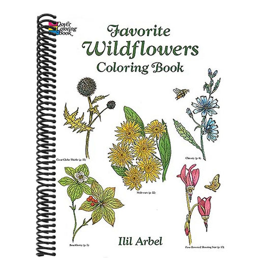 Favorite Wildflowers Coloring Book