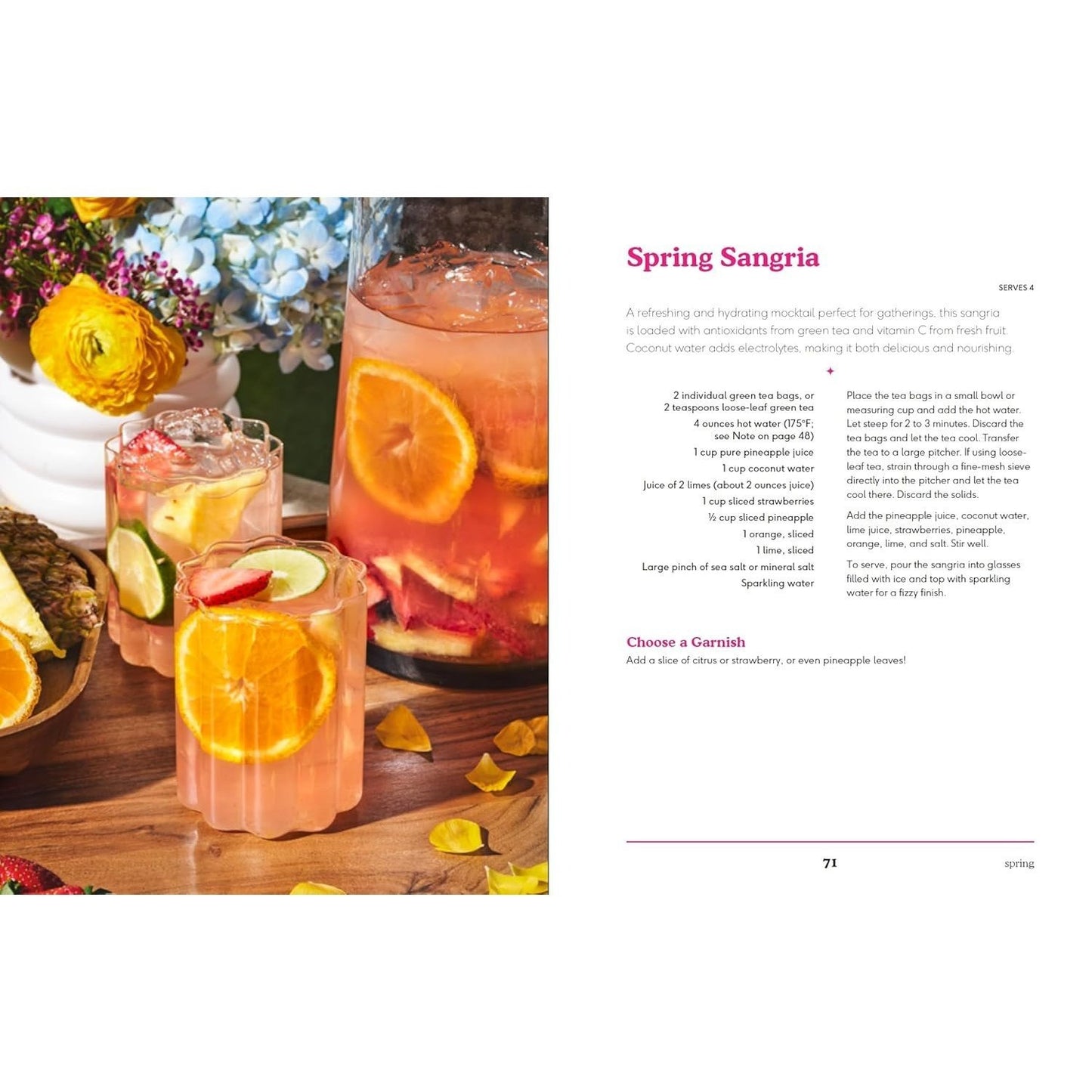 Everyday Elixirs: Mocktails, Matchas, and Seasonal Drinks to Inspire Wellness