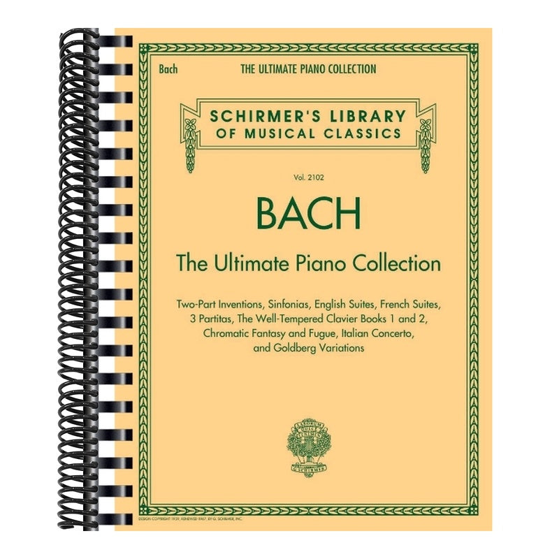 Bach: The Ultimate Piano Collection - Schirmer Library of Classics Volume 2102