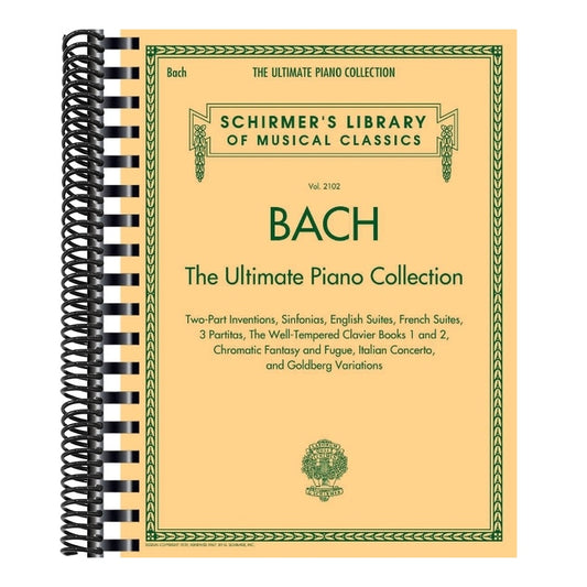 Bach: The Ultimate Piano Collection - Schirmer Library of Classics Volume 2102