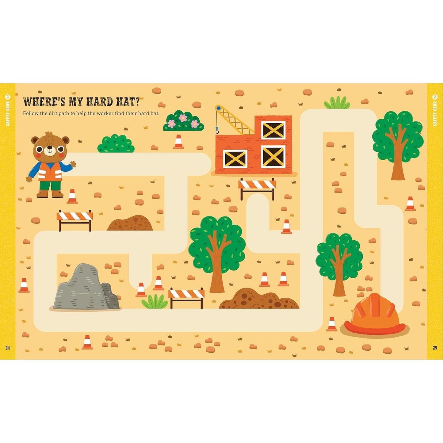 Construction Site Preschool Activity Book: Fun Learning with Trucks, Tools, and Mighty Machines