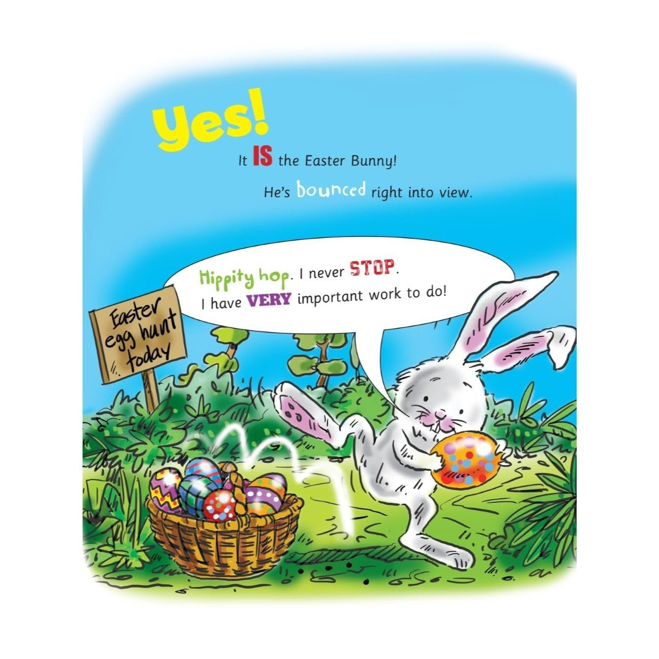 The Easter Bunny Needs a New Butt!