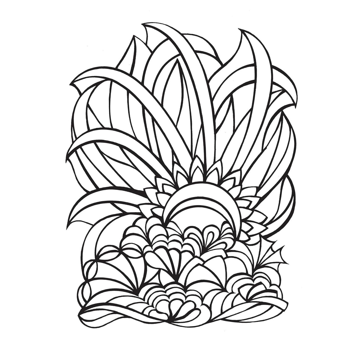 Creative Haven Sunrise Sunset Coloring Book