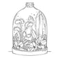 Creative Haven Pretty Creepy Coloring Book