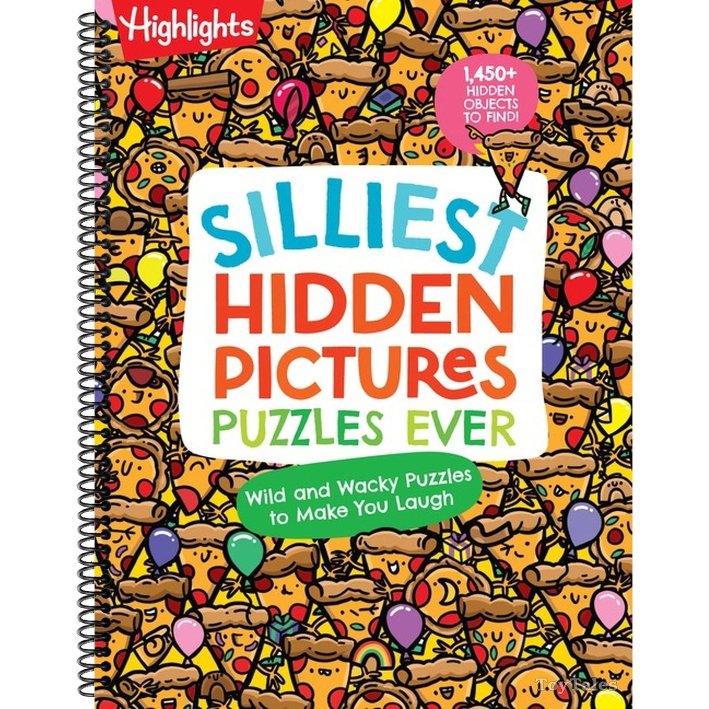 Silliest Hidden Pictures Puzzles Ever: Search-And-Find Book for Kids 6 and Up with Over 1,000 Hidden Objects, Road Trip Games, Silly Jokes and Wacky R (Highlights Hidden Pictures)