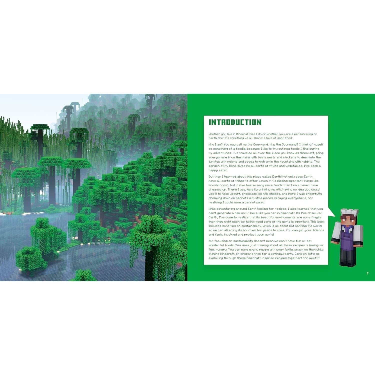The Crafter's Kitchen: An Official Minecraft Cookbook for Young Chefs and Their Families