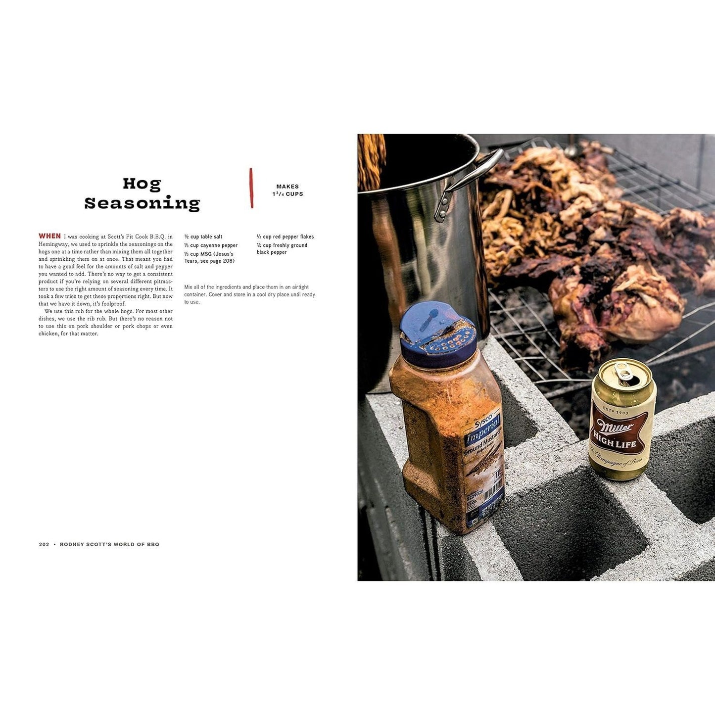 Rodney Scott's World of BBQ: Every Day Is a Good Day: A Cookbook (Spiral Bound)