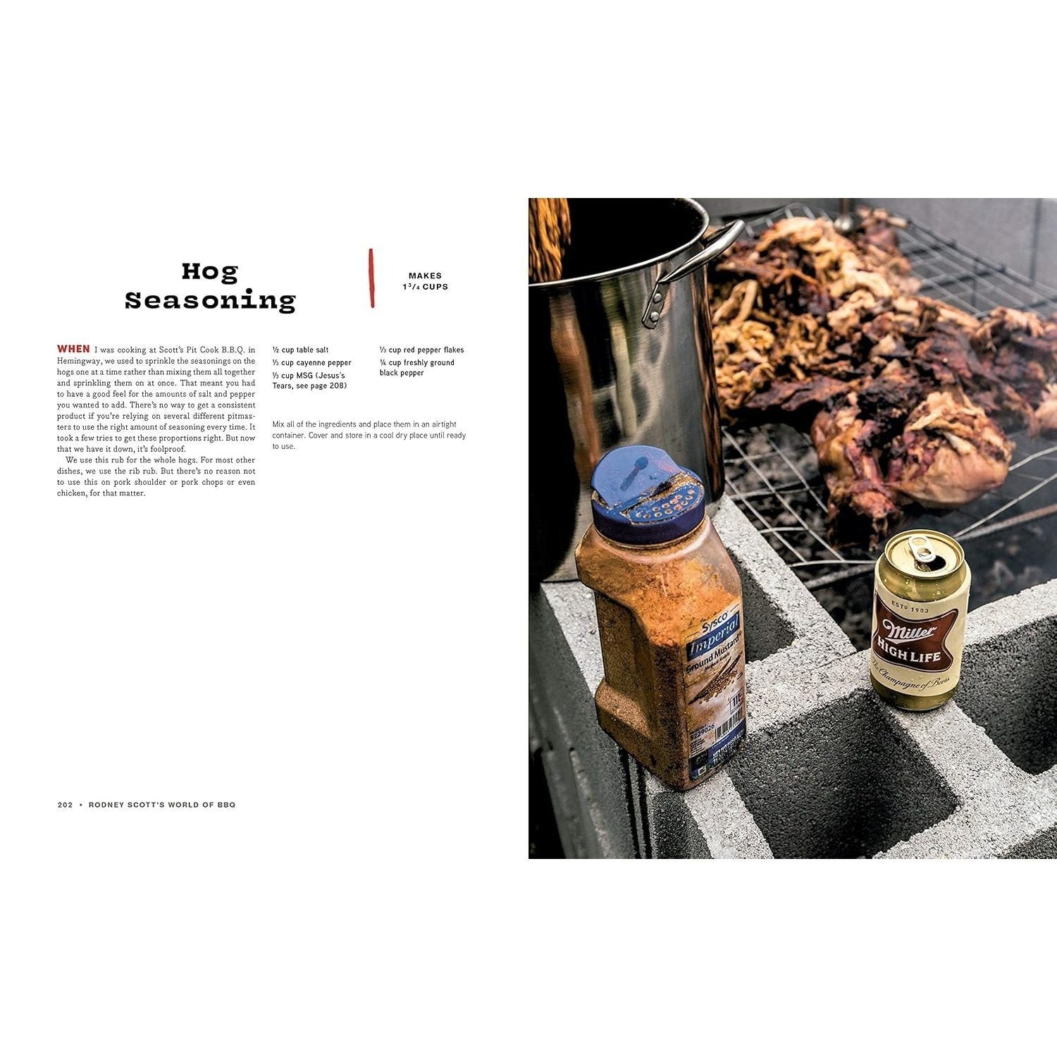 Rodney Scott's World of BBQ: Every Day Is a Good Day: A Cookbook (Spiral Bound)