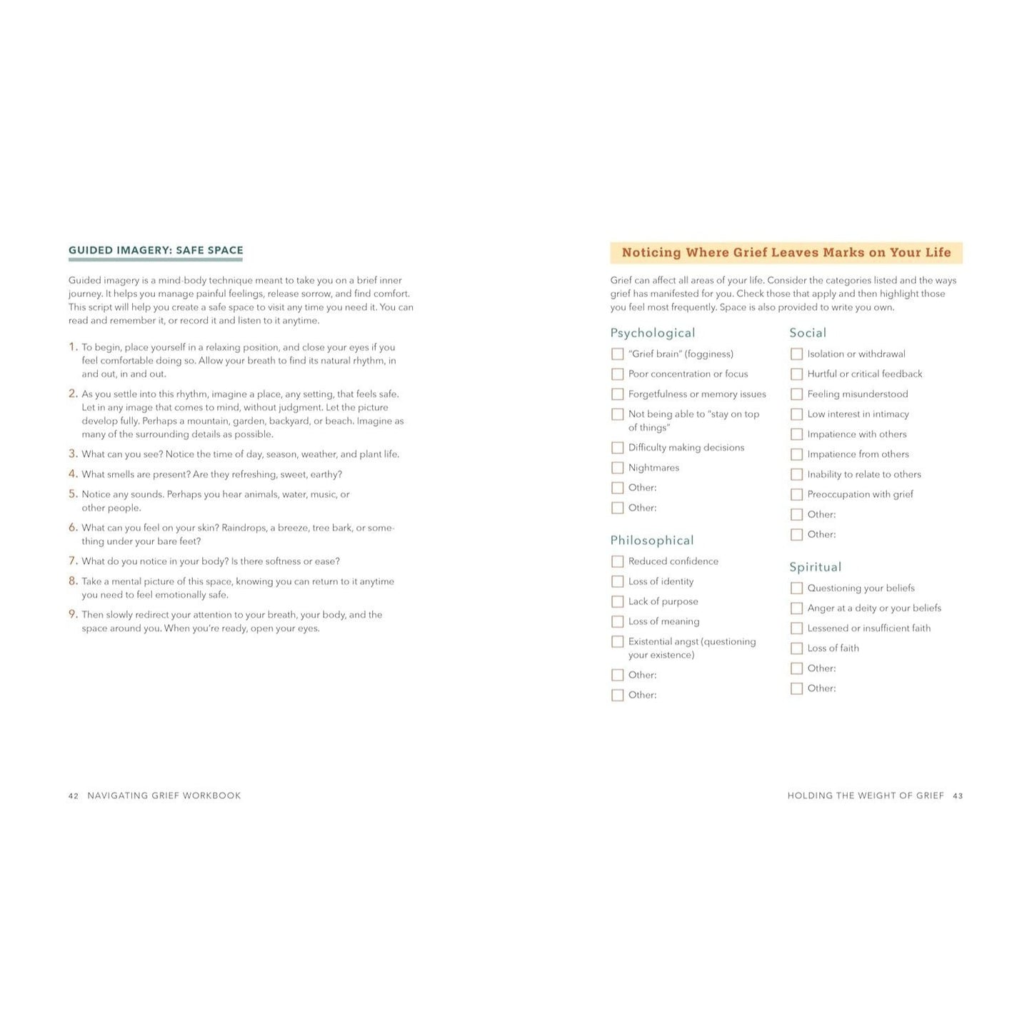 Navigating Grief Workbook: Evidence-Based Exercises to Move Through Grief and Heal