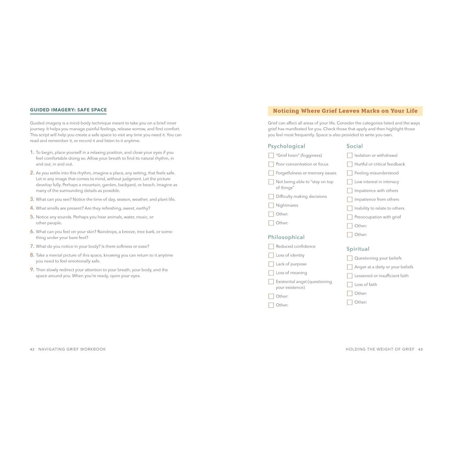 Navigating Grief Workbook: Evidence-Based Exercises to Move Through Grief and Heal