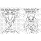Magical Games Coloring Book (Harry Potter)