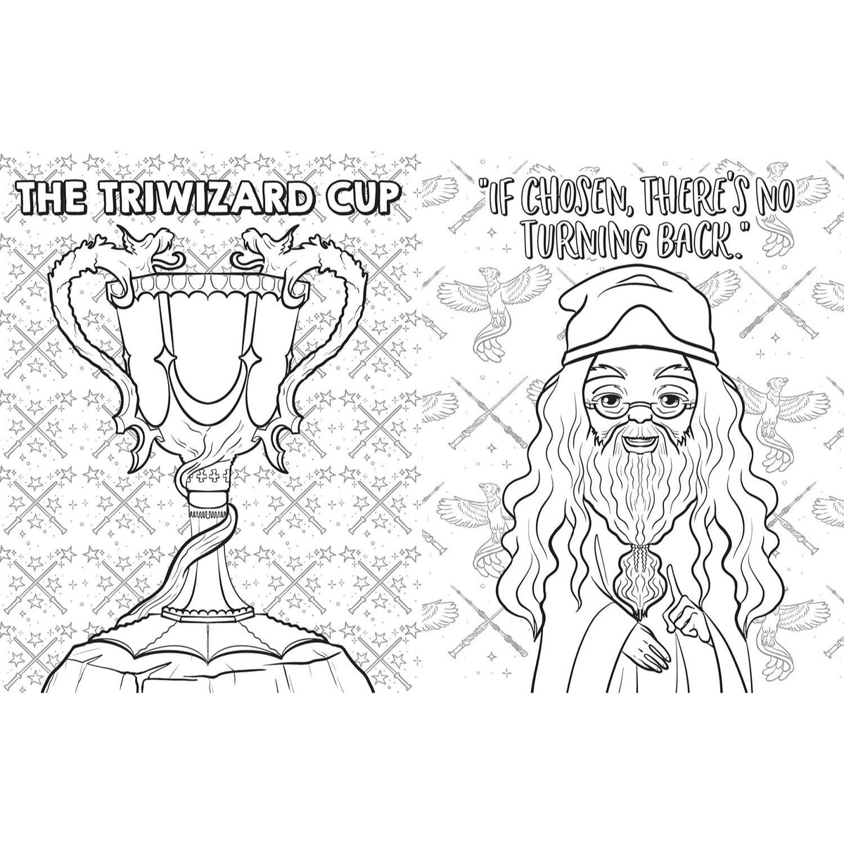 Magical Games Coloring Book (Harry Potter)