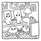 Comfy Buddies: A Cozy Coloring Book