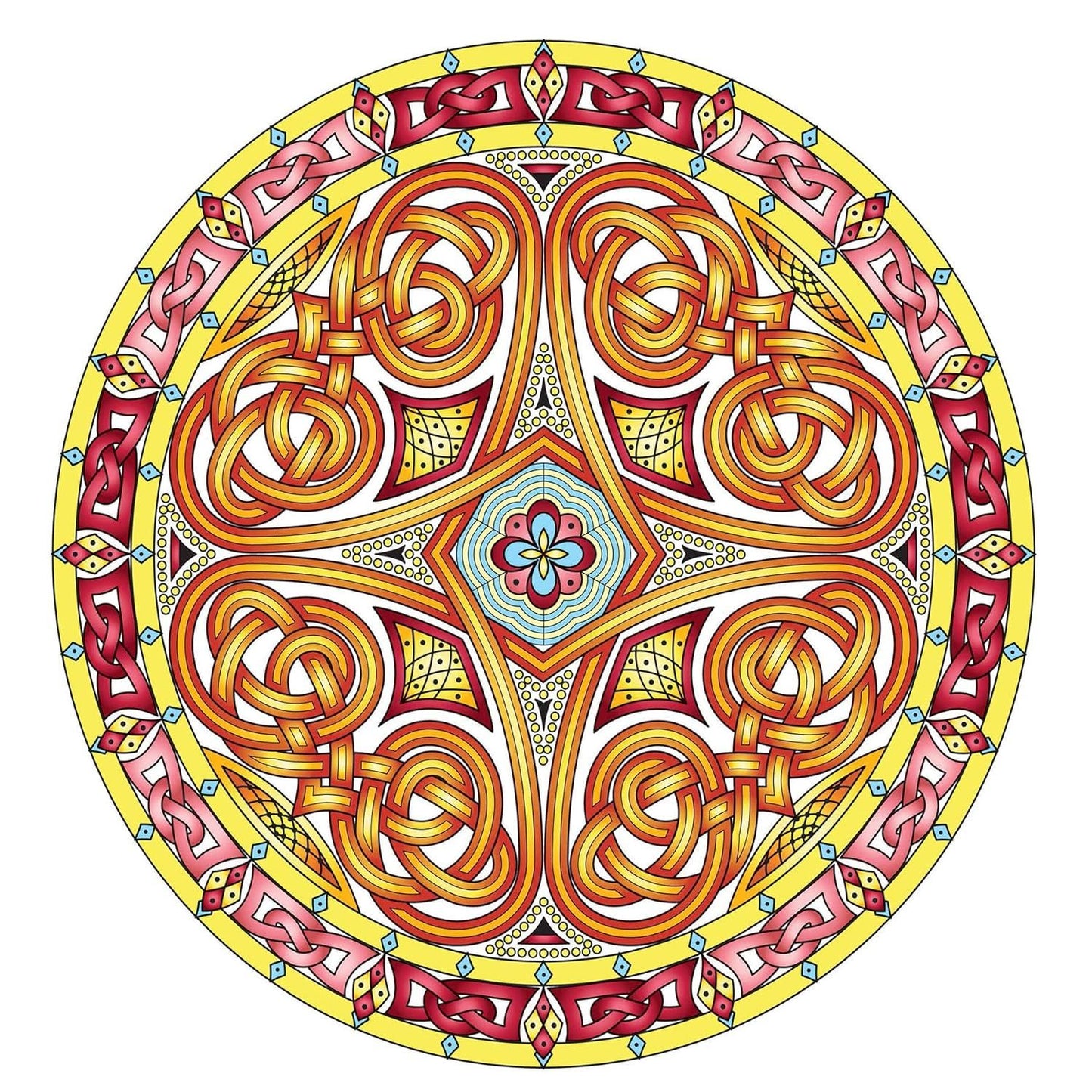 Creative Haven Celtic Mandalas Coloring Book