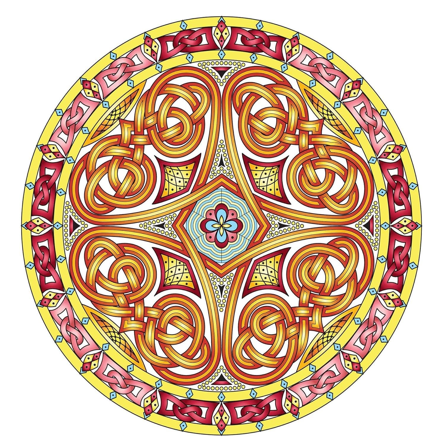 Creative Haven Celtic Mandalas Coloring Book