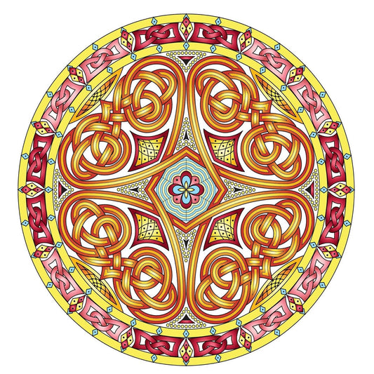 Creative Haven Celtic Mandalas Coloring Book