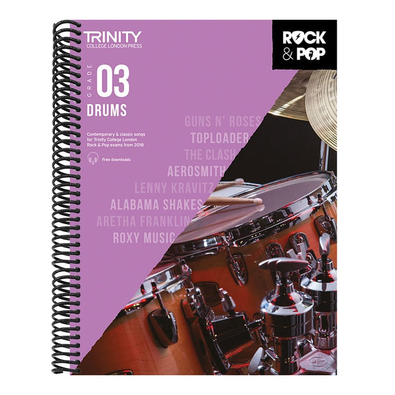 Trinity Rock & Pop 2018 Drums: Grade 3