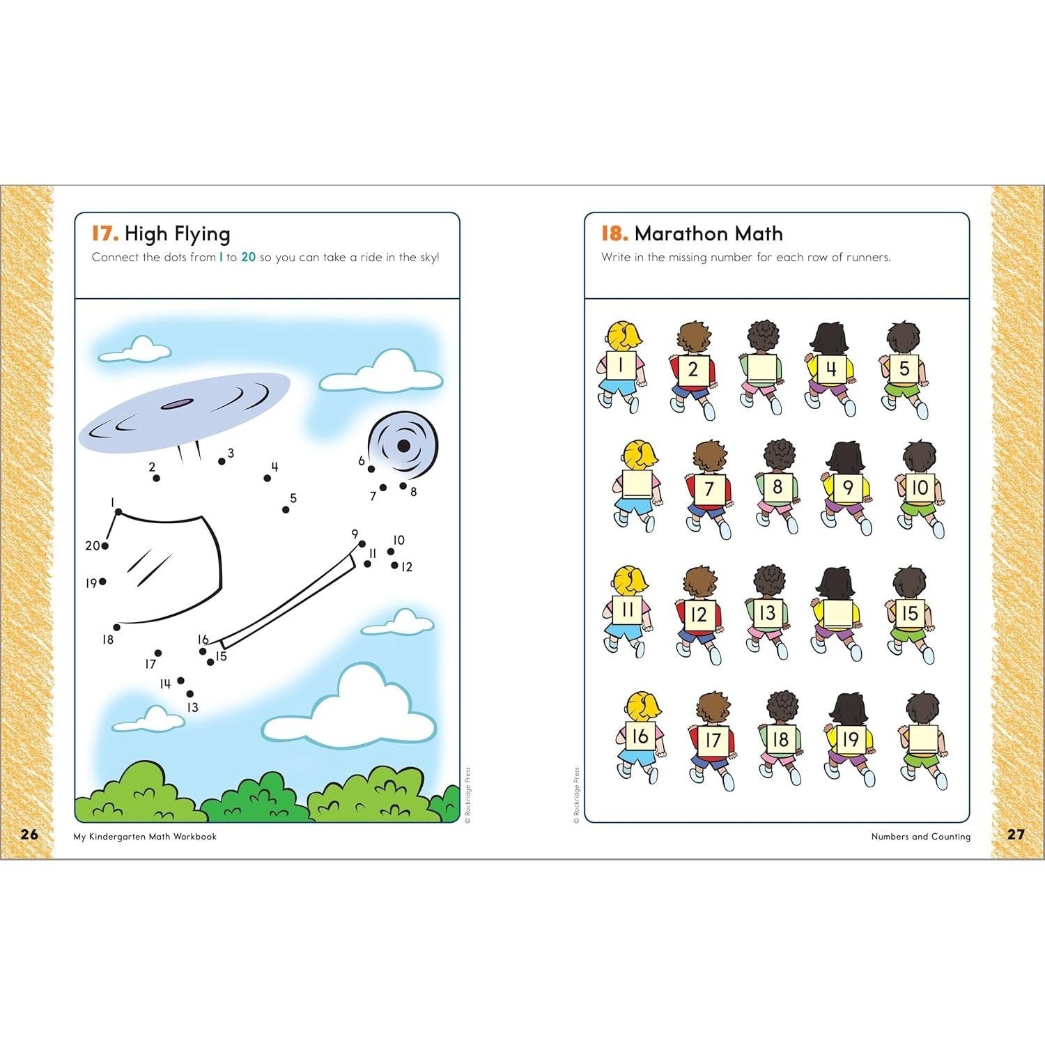 My Kindergarten Math Workbook: 101 Games and Activities to Support Kindergarten Math Skills
