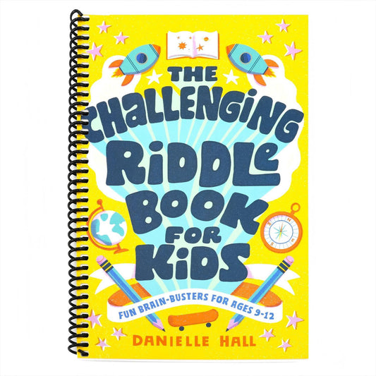 The Challenging Riddle Book for Kids: Fun Brain-Busters for Ages 9-12 (Spiral Bound)