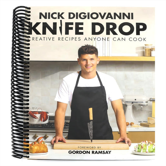 Knife Drop: Creative Recipes Anyone Can Cook (Spiral Bound)