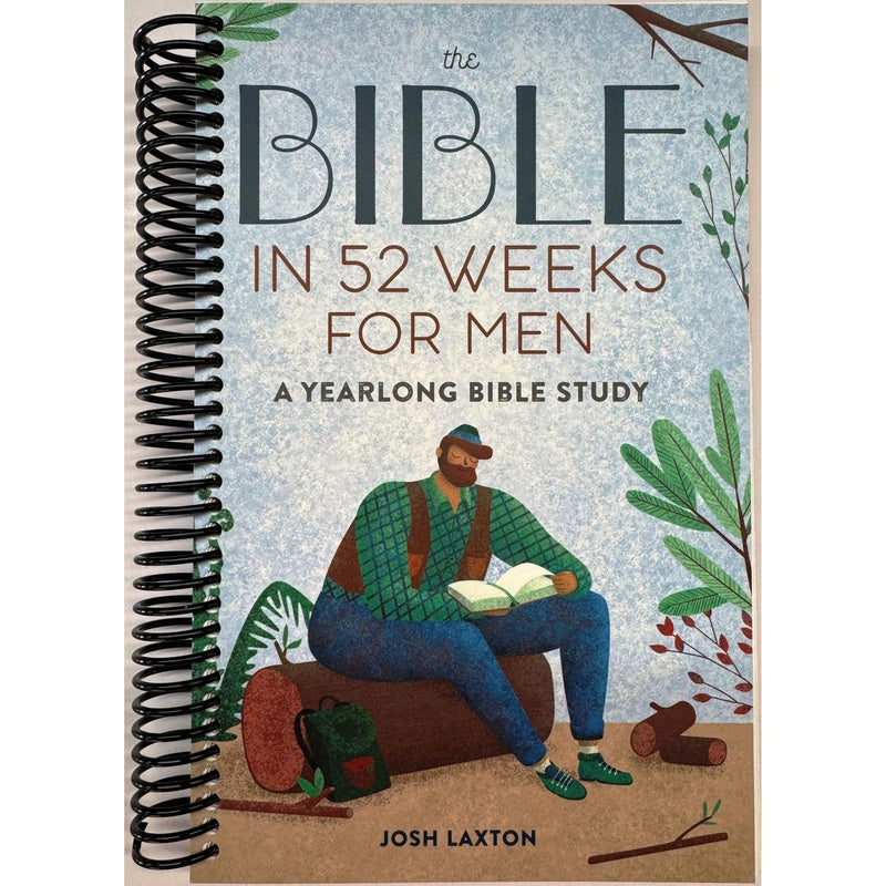 The Bible in 52 Weeks for Men: A Yearlong Bible Study (Spiral Bound)