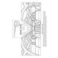 Famous Trains Coloring Book