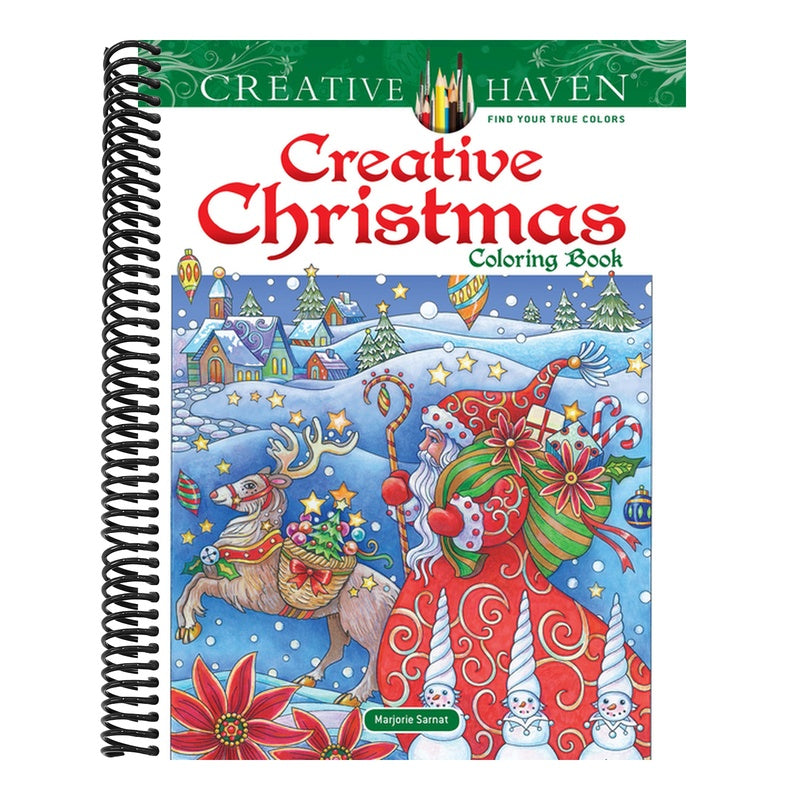 Creative Haven Creative Christmas Coloring Book