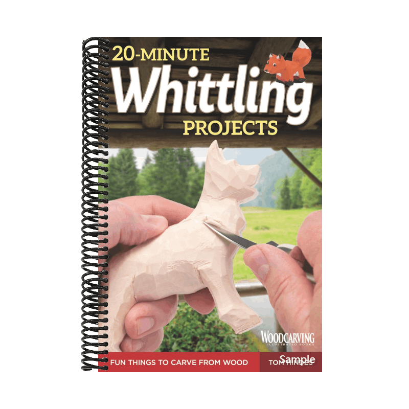 20-Minute Whittling Projects: Fun Things to Carve from Wood (Spiral Bound)