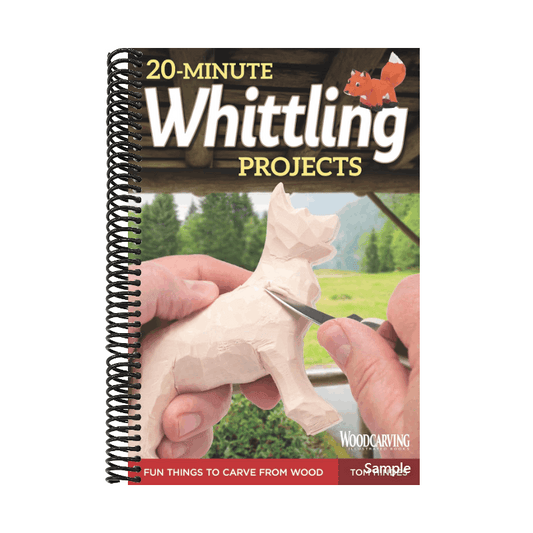 20-Minute Whittling Projects: Fun Things to Carve from Wood (Spiral Bound)