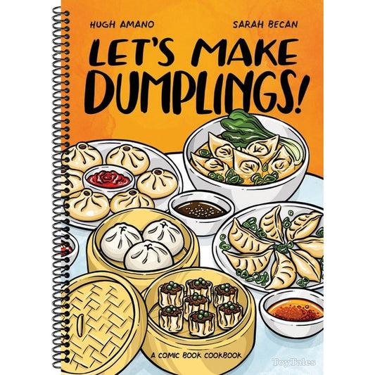 Let's Make Dumplings!: A Comic Book Cookbook (Spiral Bound)