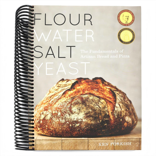 Flour Water Salt Yeast: The Fundamentals of Artisan Bread and Pizza [A Cookbook] (Spiral Bound)