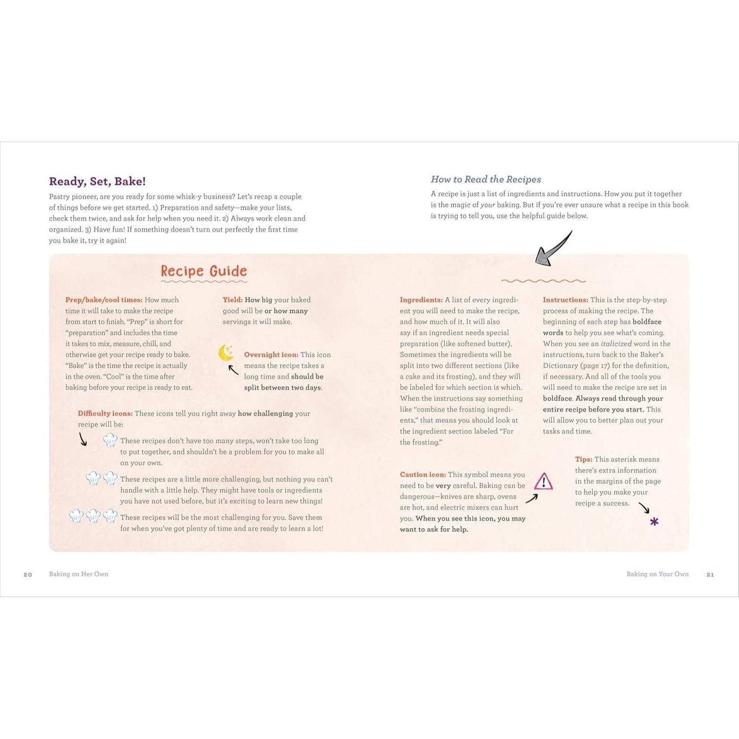 Baking on Her Own: A Skill-Building Cookbook for Girls