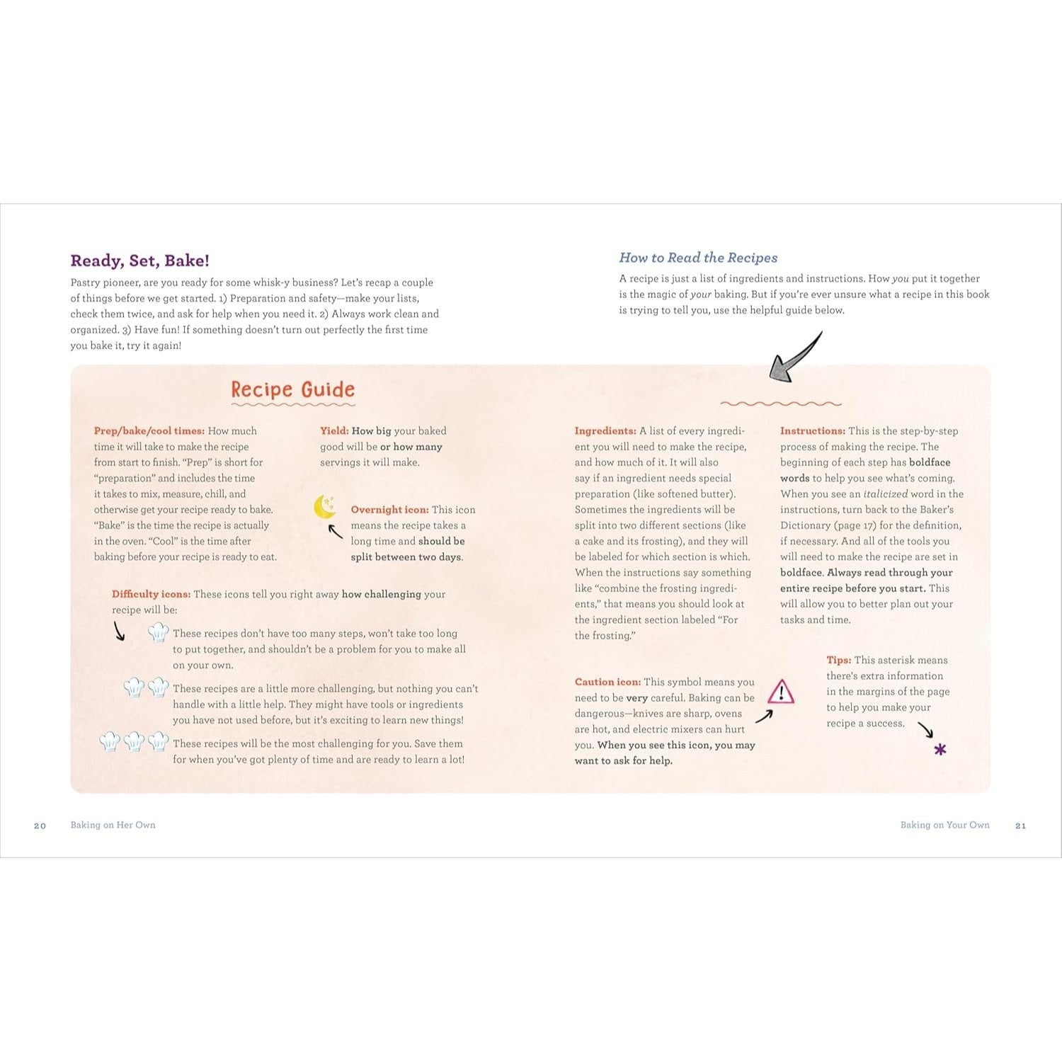 Baking on Her Own: A Skill-Building Cookbook for Girls