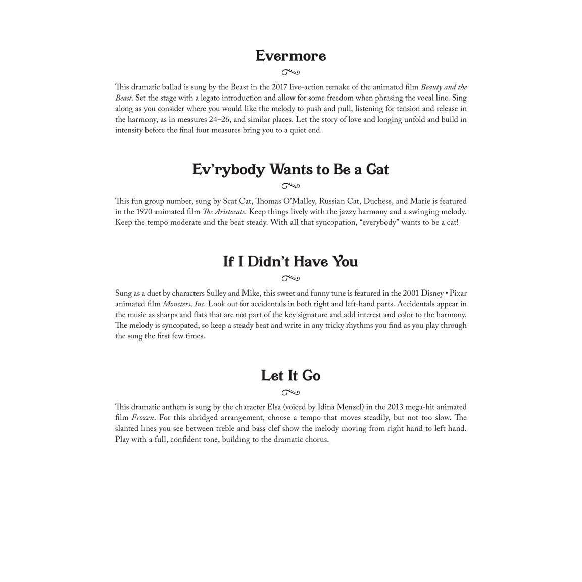 Disney Songs for Kids - Easy Piano Songbook with 20 Songs - Easy-To-Play Disney Piano Book - Outstanding Sheet Music Book Collection - Piano Song Book (Spiral Bound)