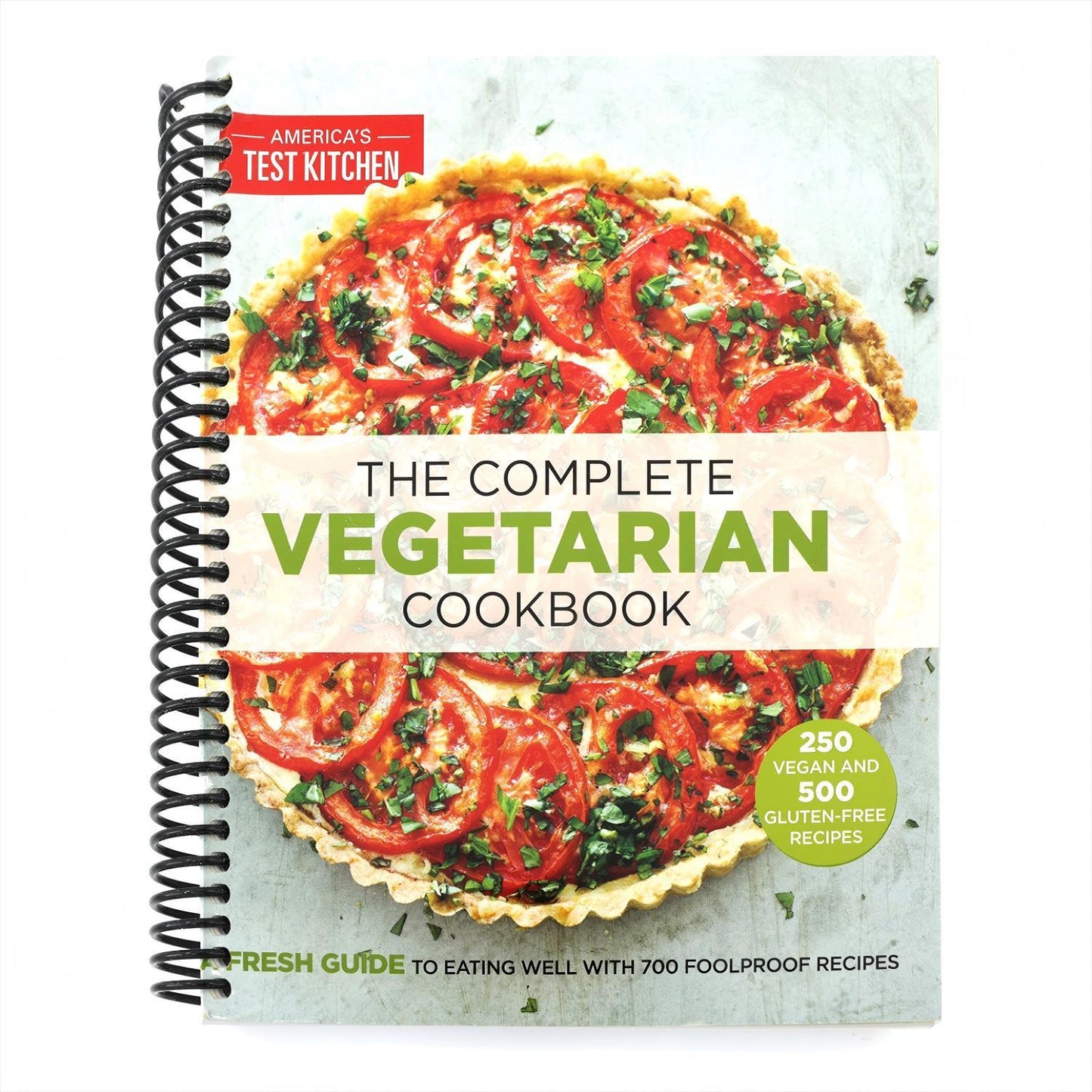 The Complete Vegetarian Cookbook: A Fresh Guide to Eating Well with 700 Foolproof Recipes (The Complete Atk Cookbook) (Spiral Bound)