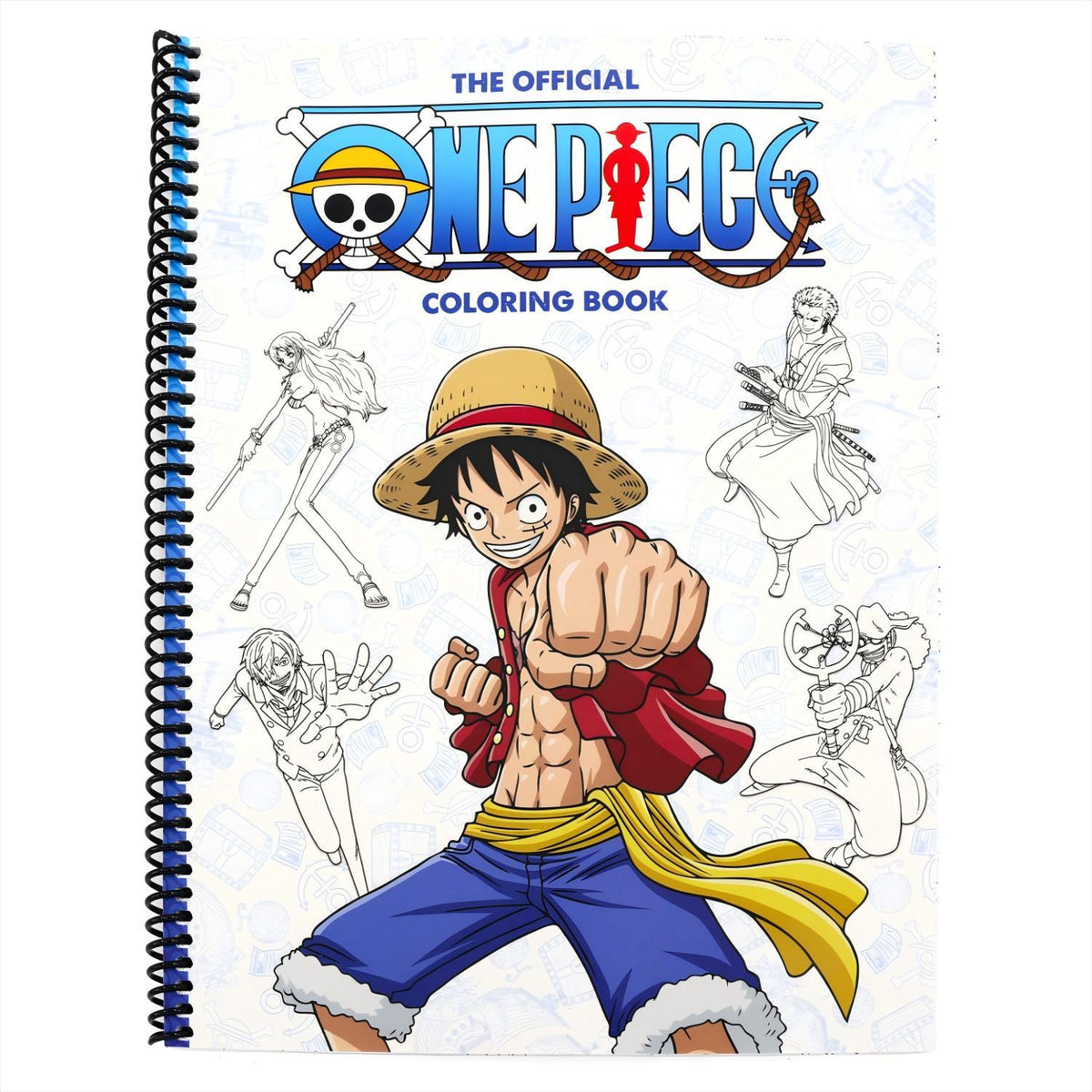 One Piece: The Official Coloring Book (Media Tie-In) (Spiral Bound)