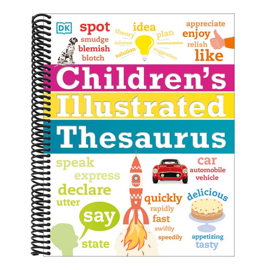 Children's Illustrated Thesaurus (DK Children's Illustrated Reference) (Spiral Bound)