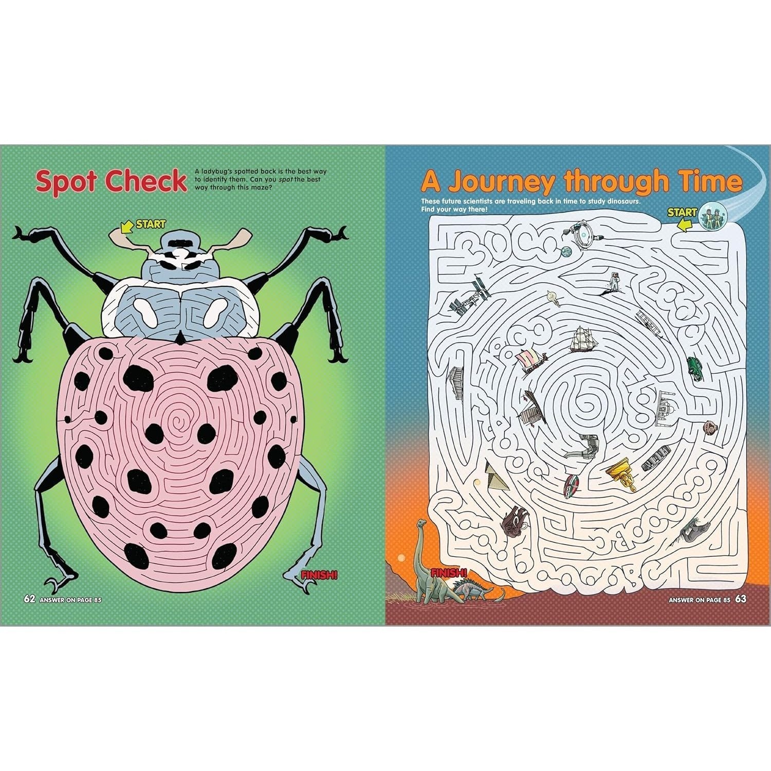 Challenging Mazes for Kids: 75 Full-Color Mazes Including Find-The-Item and 3-D Fun!