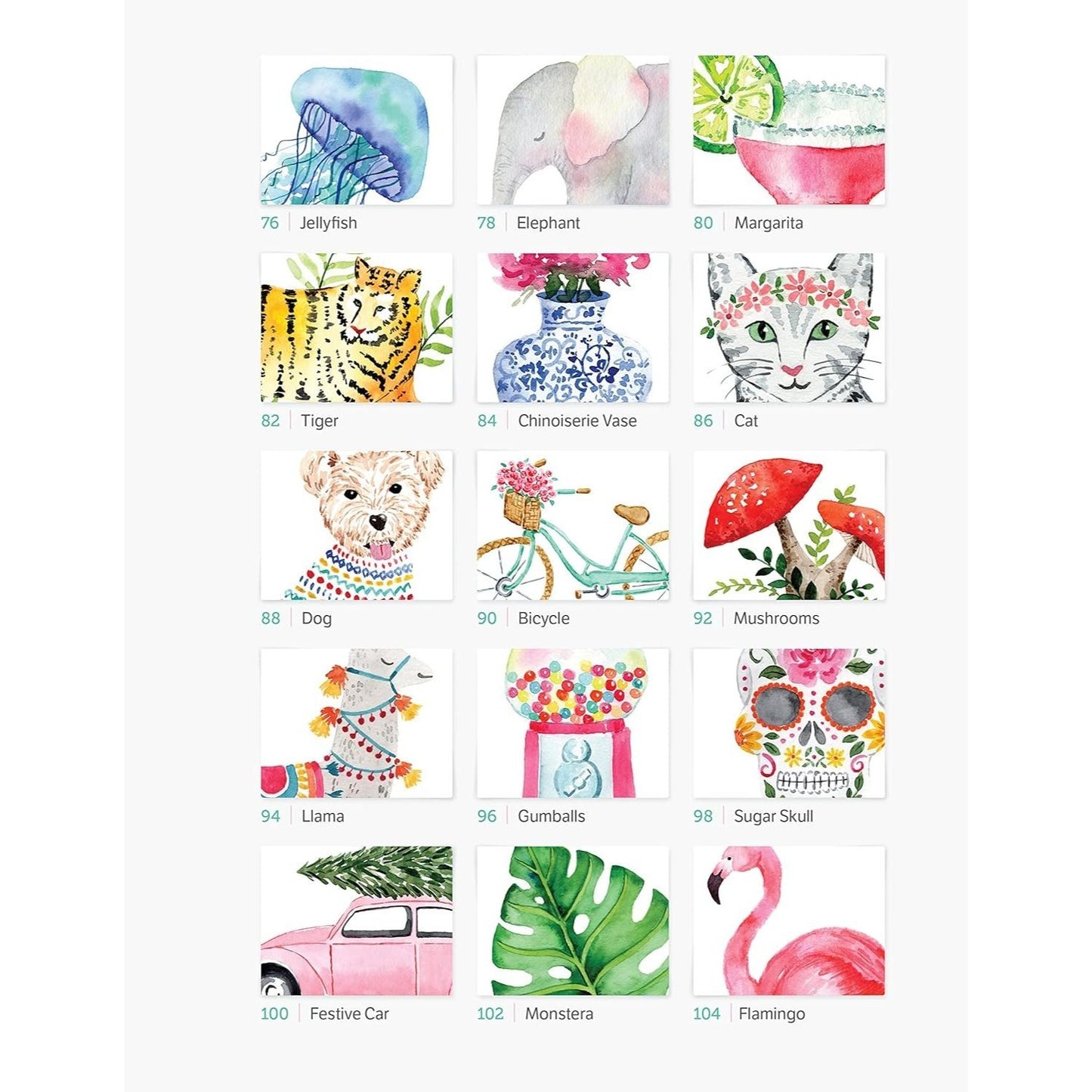 Watercolor the Easy Way: Step-By-Step Tutorials for 50 Beautiful Motifs Including Plants, Flowers, Animals & More