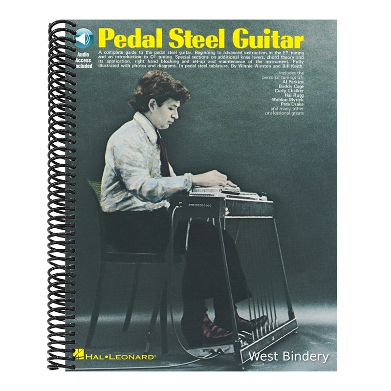 Pedal Steel Guitar Instructional Book with Online Audio Learn E9 and C6 Tuning Beginner to Advanced Techniques