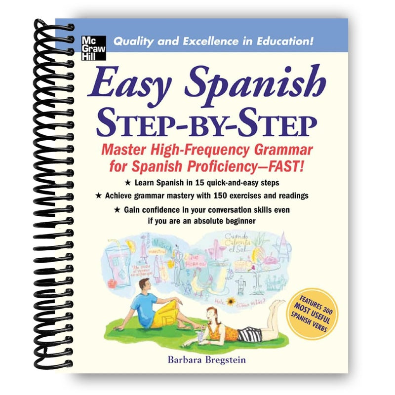 Easy Spanish Step-By-Step (Spiral Bound)