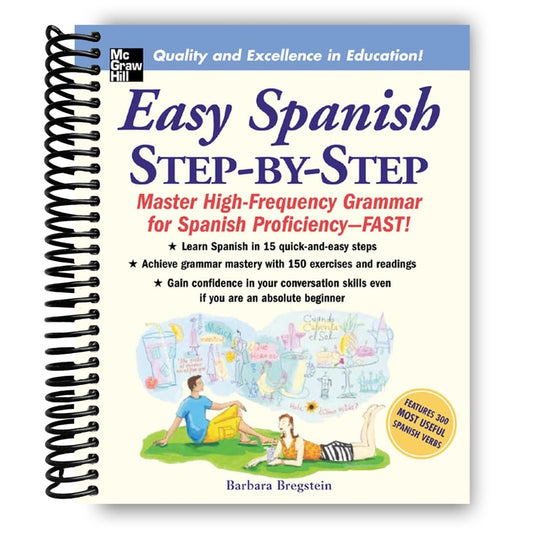 Easy Spanish Step-By-Step (Spiral Bound)