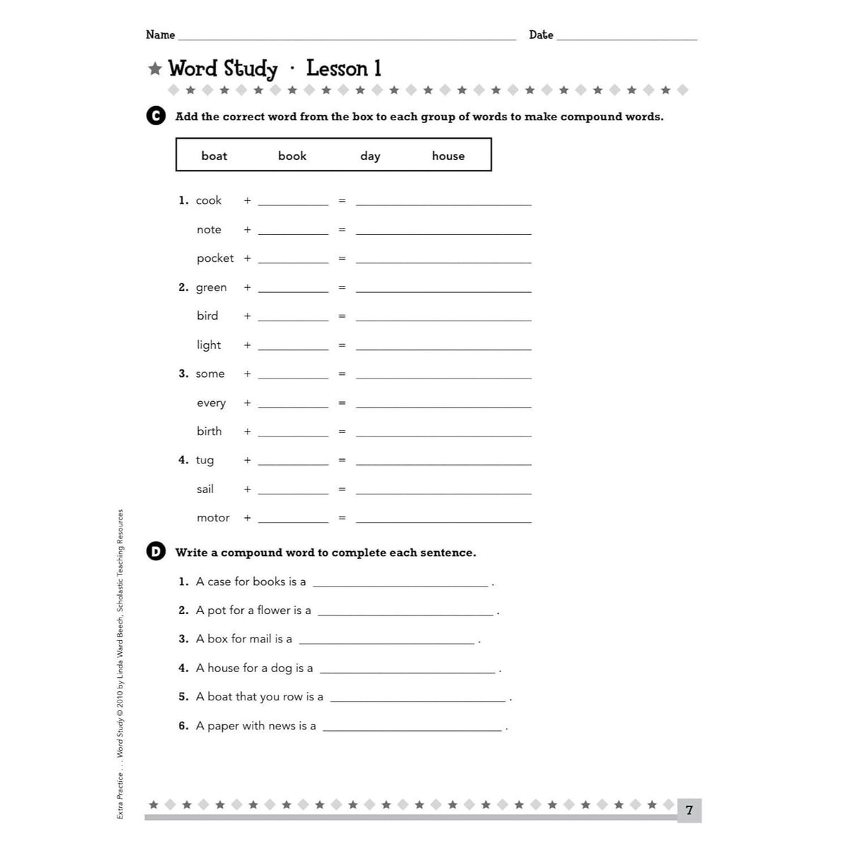 Extra Practice for Struggling Readers: Word Study (Extra Practice for Struggling Readers) (Spiral Bound)