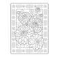Creative Haven Flowers of the World Coloring Book