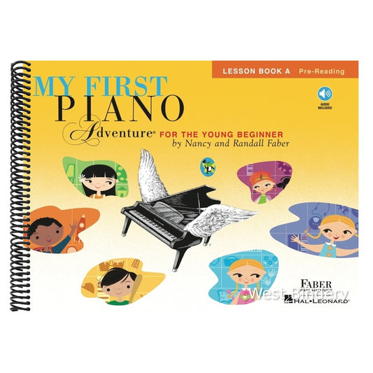My First Piano Adventure Lesson Book a with Online Audio [With CD (Audio)] (Composer)
                       , (Composer) (Spiral Bound)