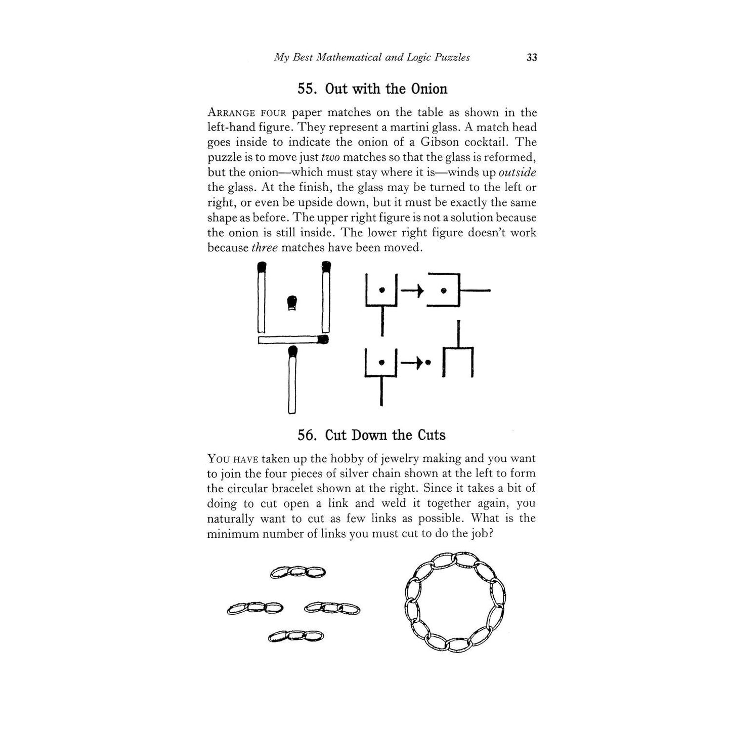 My Best Mathematical and Logic Puzzles